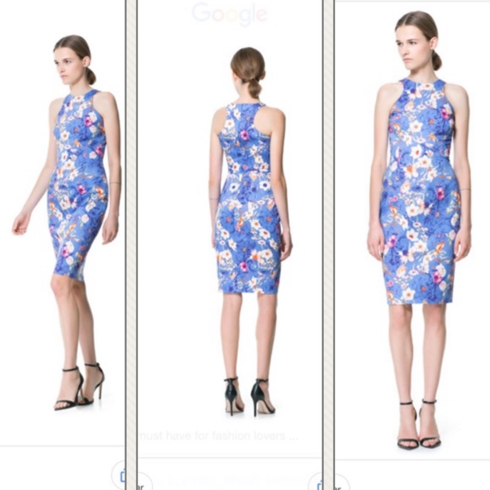 Zara Woman Dress-b8 - Picture 7 of 8